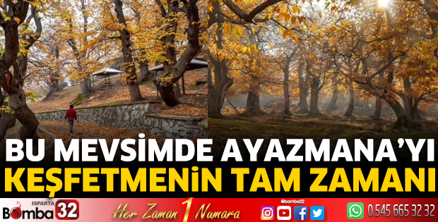 Bu mevsimde Ayazmana'yı keşfetmenin tam zamanı