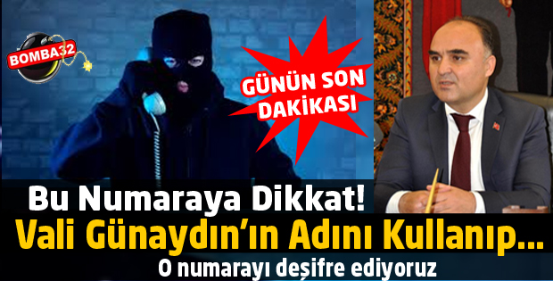 Bu Numaraya Dikkat! İŞTE O NUMARA 