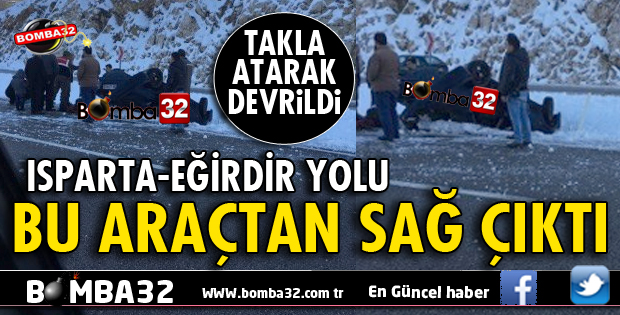 BU OTOMOBİLDEN SAĞ ÇIKTI