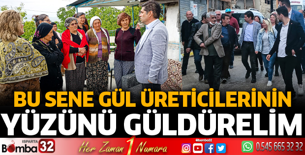 Bu Sene Gül Üreticilerinin Yüzünü Güldürelim