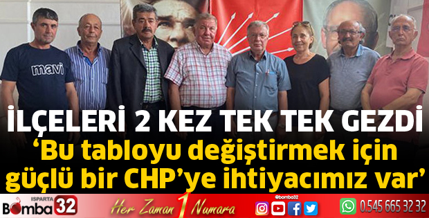 Bu tabloyu değiştirmek için güçlü bir CHP’ye ihtiyacımız var