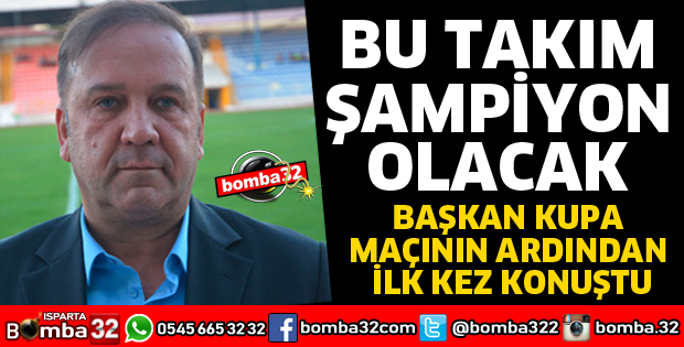 BU TAKIM ŞAMPİYON OLACAK