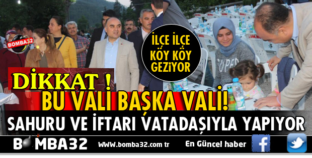 BU VALİ BAŞKA VALİ