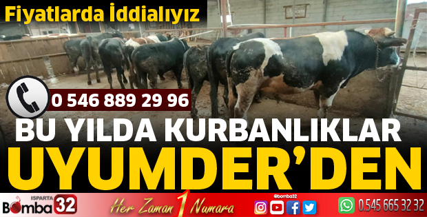 Bu Yılda Kurbanlık UYUMDER’den