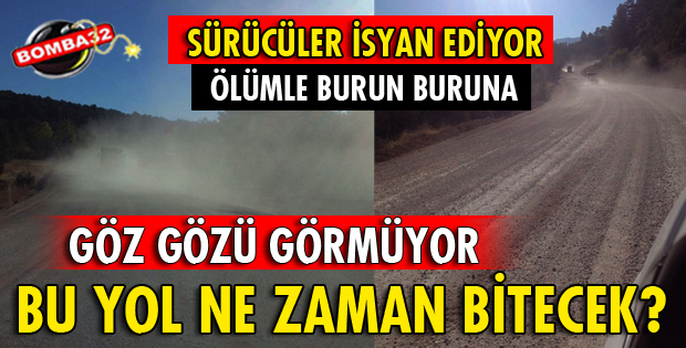 BU YOLU BİR AN ÖNCE BİTİRİN!