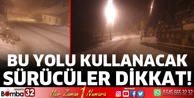 Bu yolu kullanacak sürücüler dikkat!