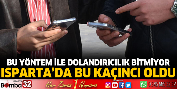 Bu yöntem ile dolandırıcılık bitmiyor