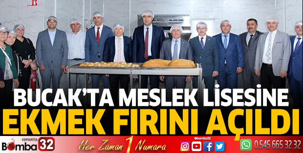 Bucak Oğuzhan MTAL fırını açıldı