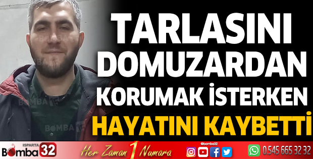 Bucaklı genç adamdan, acı haber
