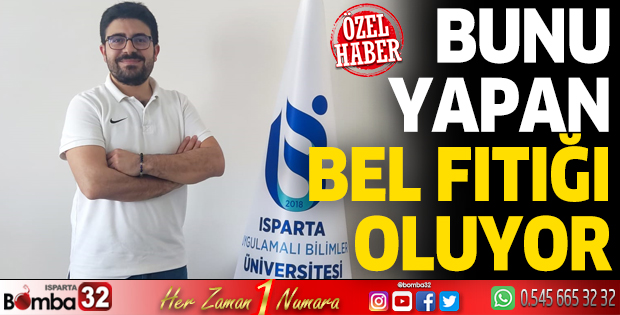 Bunu yapan bel fıtığı oluyor