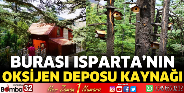 Burası Isparta'nın oksijen deposu 