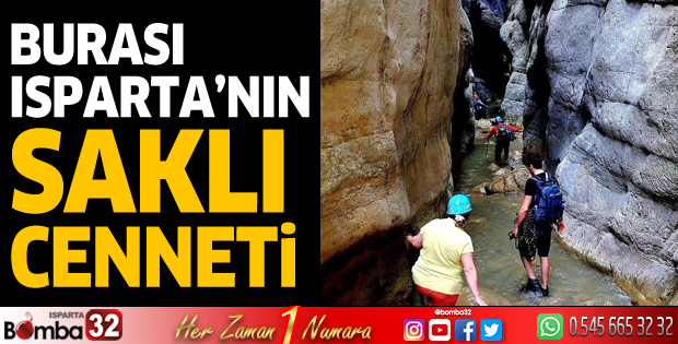 Burası Isparta'nın saklı cenneti