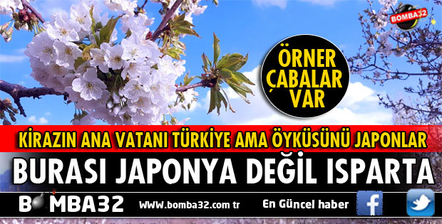 Burası Japonya değil Isparta