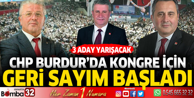 Burdur CHP'de İl Kongresi 30 Eylül'de