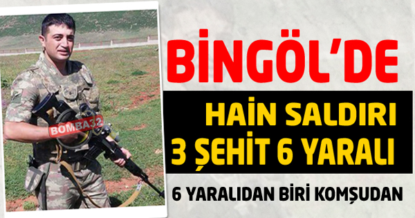 Burdur’lu Uzman Çavuş Yaralandı