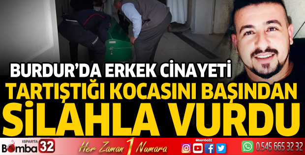 Burdur'da erkek cinayeti
