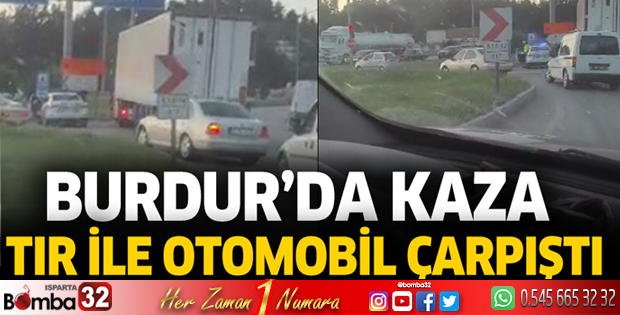 Burdur'da kaza