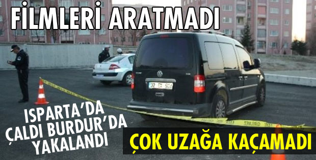 BURDUR'DA YAKALANDI!