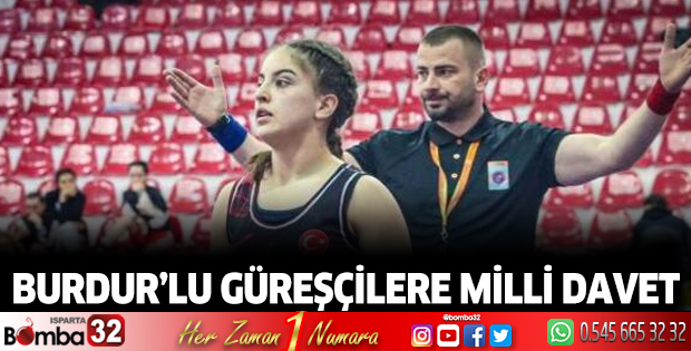 Burdurlu Güreşçilere Milli Davet