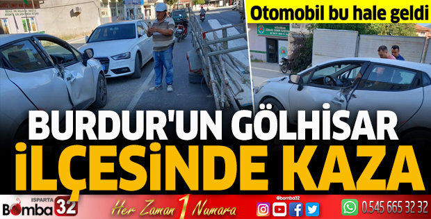 Burdur'un Gölhisar ilçesinde kaza