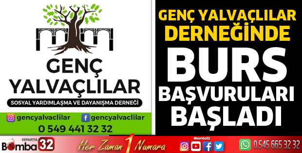 Burs başvuruları başladı