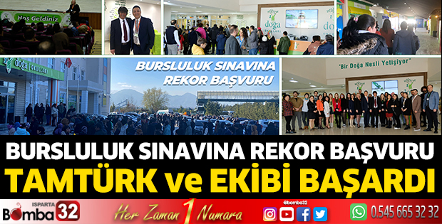 Bursluluk sınavına rekor başvuru