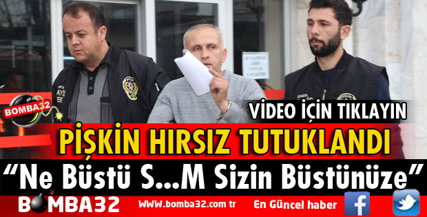 BÜST HIRSIZLIĞI ŞÜPHELİSİ TUTUKLANDI