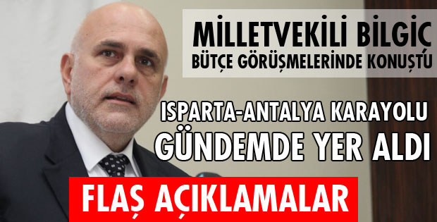 BÜTÇE GÖRÜŞMELERİNDE ÖNEMLİ AÇIKLAMALAR