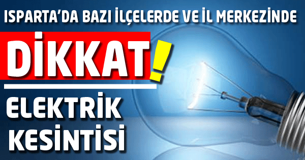BÜYÜK ÇAPLI ELEKTRİK KESİNTİSİ