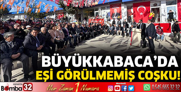 Büyükkabaca’da eşi görülmemiş coşku!