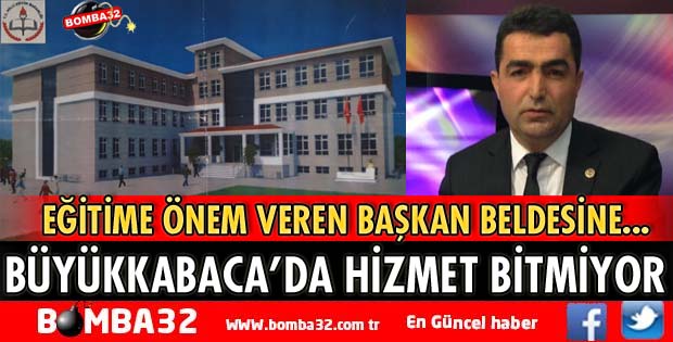 BÜYÜKKABACA’DA HİZMET BİTMİYOR