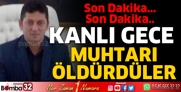 Büyükkabaca'da silahlı çatışma 1 ölü