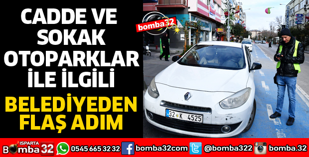 CADDE OTOPARKLARI İÇİN YASAL KALKAN