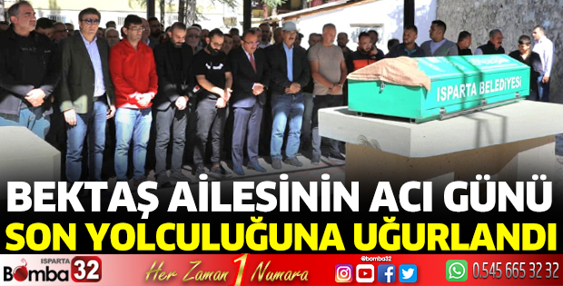 Cahide Bektaş son yolculuğuna uğurlandı