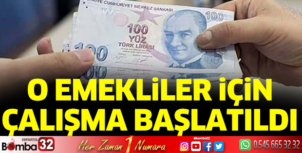 Çalışan emeklilere 5 Bin TL ikramiye ödemesi için çalışma mecliste
