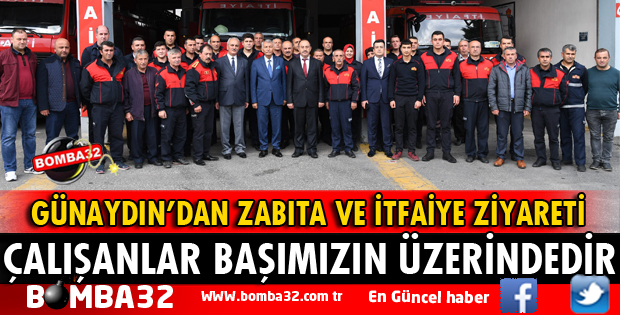 ÇALIŞANLAR BAŞIMIZIN ÜZERİNDEDİR