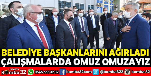 Çalışmalarda omuz omuzayız