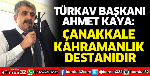 Çanakkale kahramanlık destanıdır
