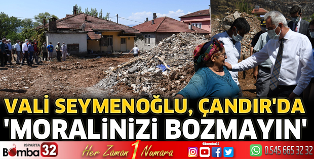 Çandır Yangınında Oluşan Zararlar Giderilecek