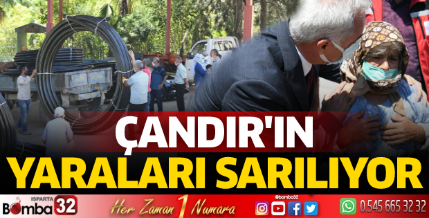 Çandır’ın Yaraları Sarılıyor