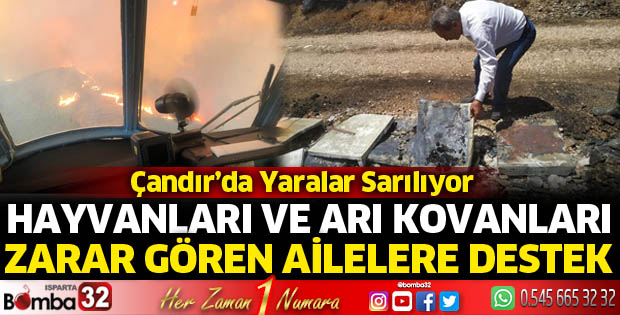 Çandır'da yaralar sarılıyor