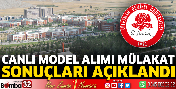 Canlı model alımı mülakat sonuçları açıklandı
