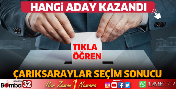 Çarıksaray'da hangi aday kazandı?