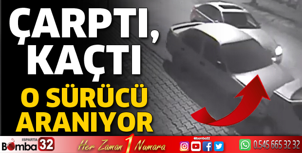 Çarptı, kaçtı