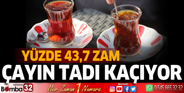 Çaykur'dan çaya yüzde 43,7 zam