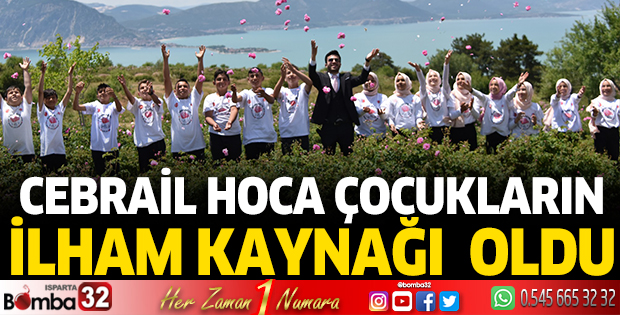 Cebrail Hoca, köy çocuklarının ilham kaynağı oldu