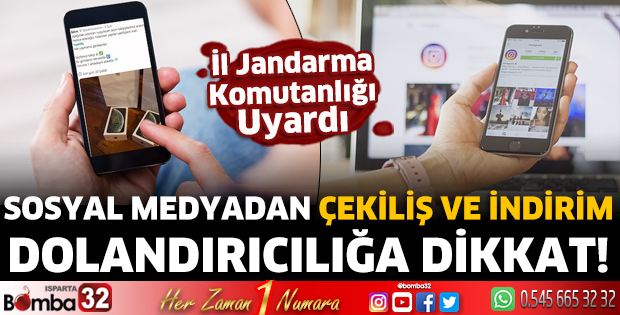 Çekiliş ve indirim dolandırıcılığına ziyaret