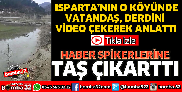 ÇEKTİĞİ VİDEO İLE HABER SPİKERLERİNE TAŞ ÇIKARTTI