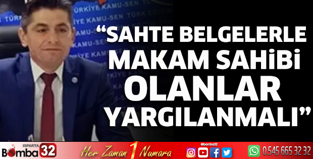 Çelik'ten 'sahte diploma' tepkisi