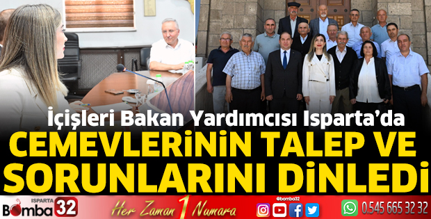 Cemevlerinin talep ve sorunlarını dinledi